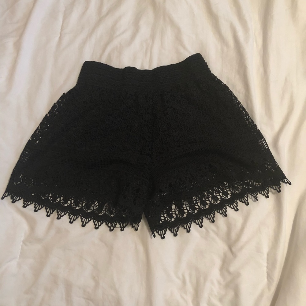 Lace shorts